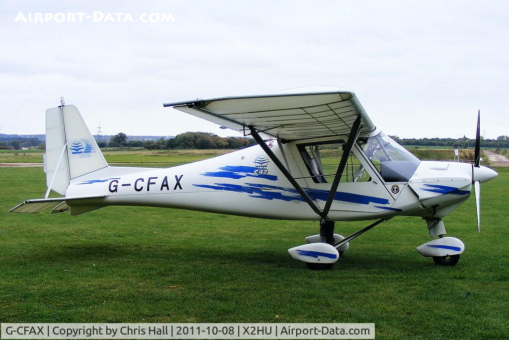 G-CFAX, 2007 Comco Ikarus C42 FB80 C/N 0712-6933, at Hunsdon airfield
