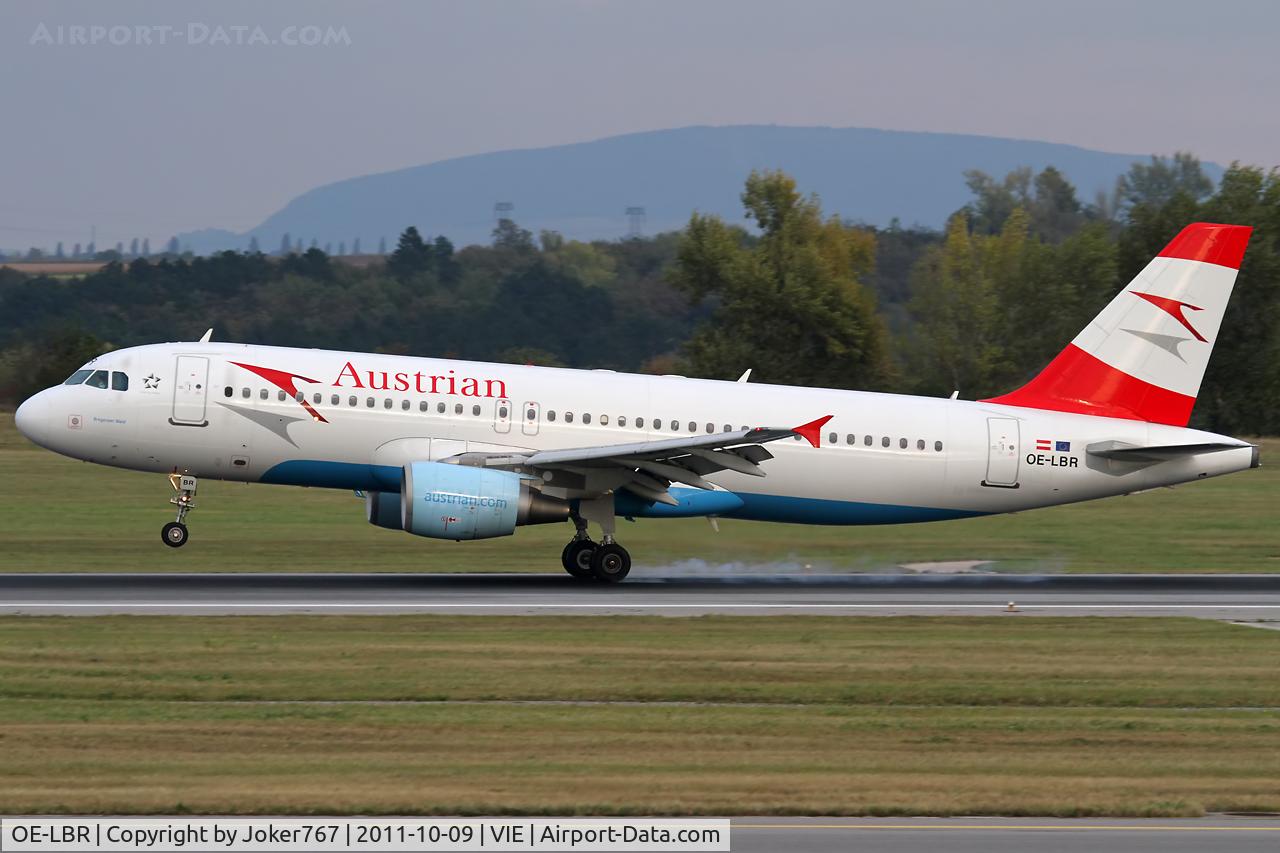 OE-LBR, 2000 Airbus A320-214 C/N 1150, Austrian Airlines