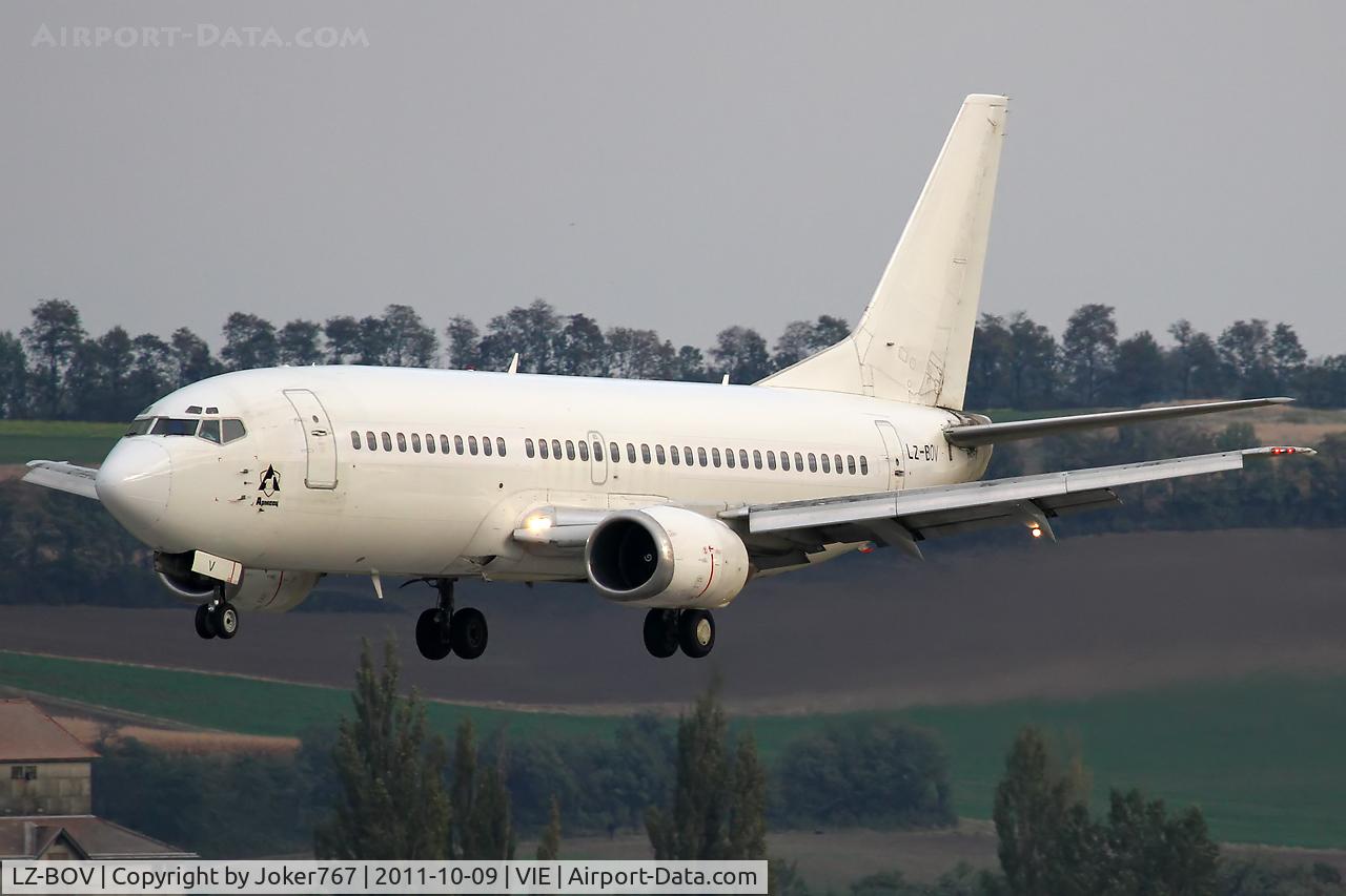 LZ-BOV, 1987 Boeing 737-330 C/N 23833, Bulgaria Air