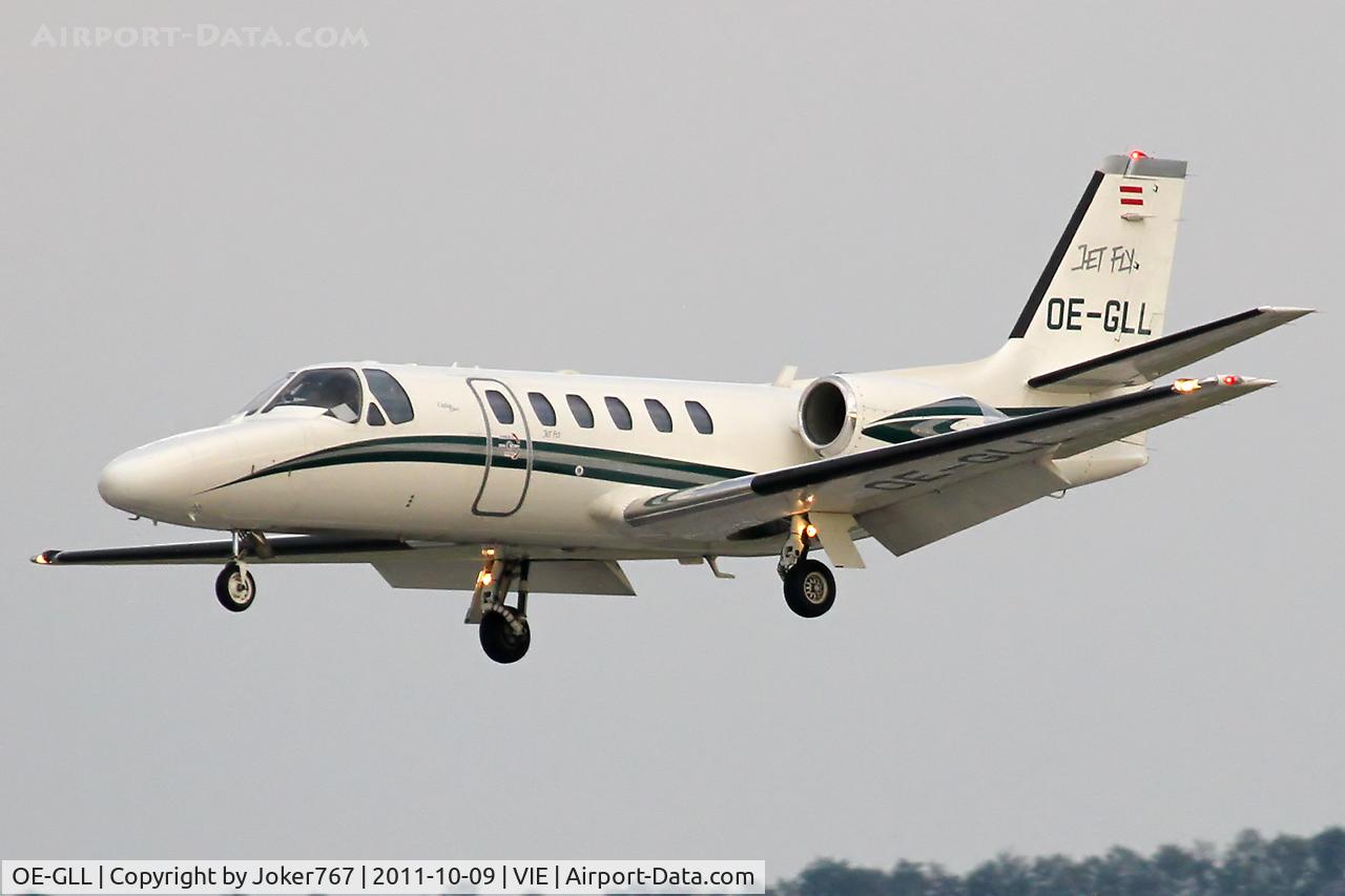 OE-GLL, 2003 Cessna 550 Citation Bravo C/N 550-1069, JetFly