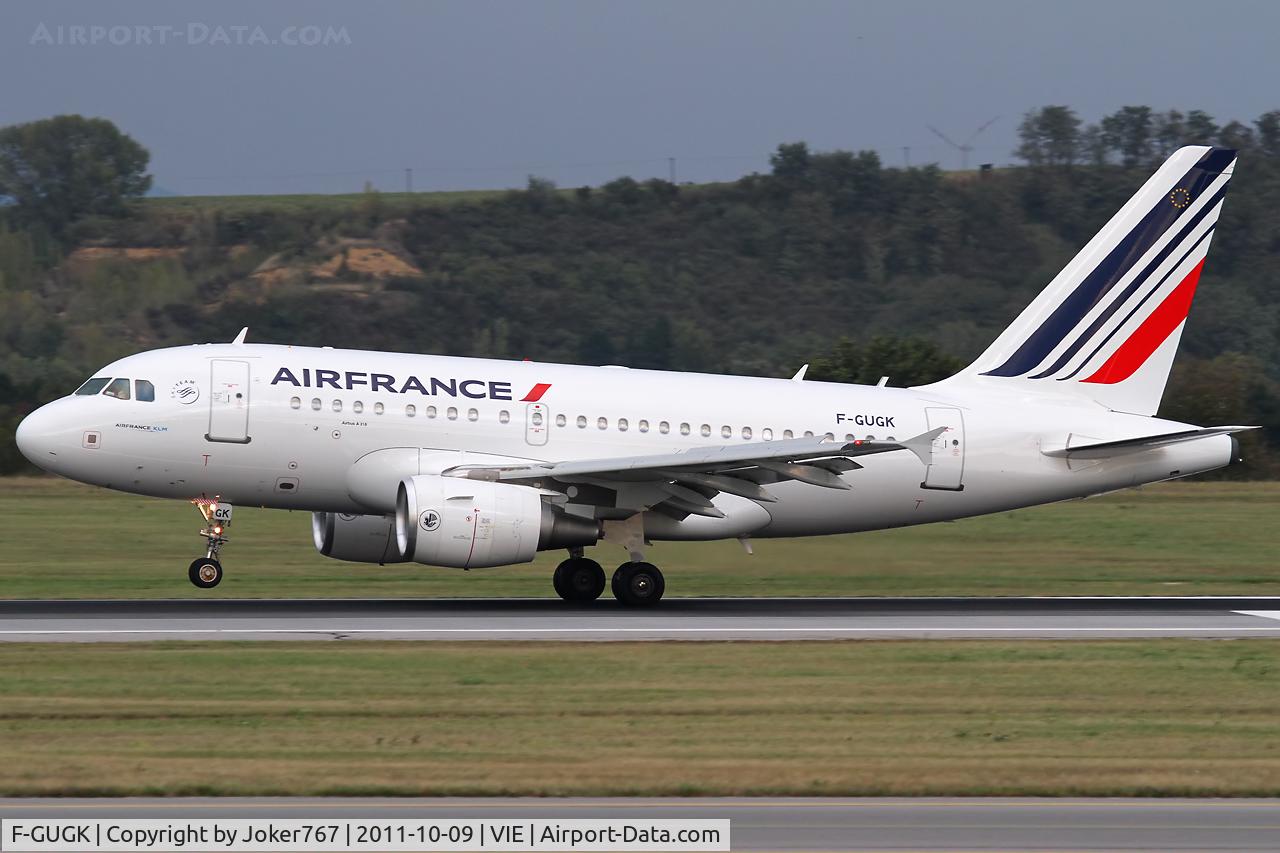 F-GUGK, 2005 Airbus A318-111 C/N 2601, Air France