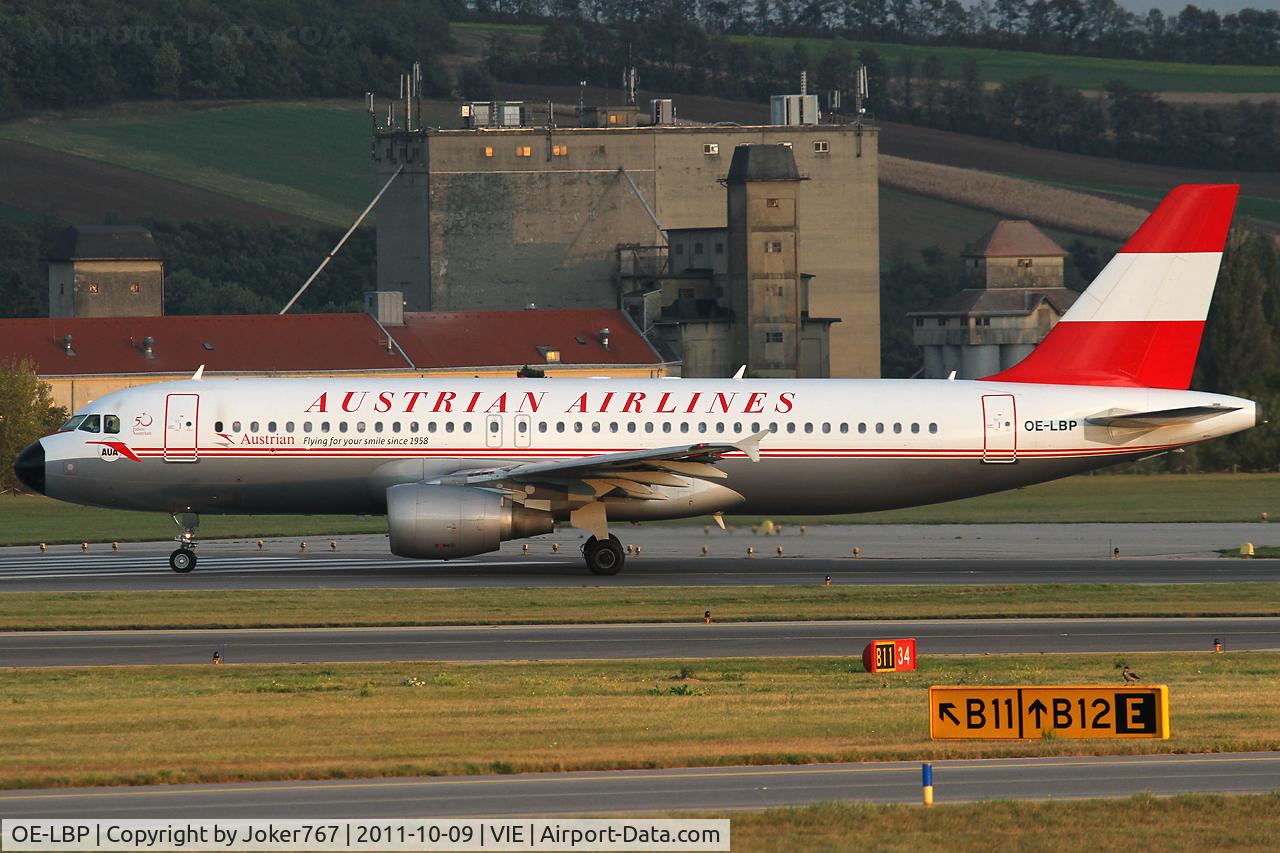 OE-LBP, 1998 Airbus A320-214 C/N 797, Austrian Airlines