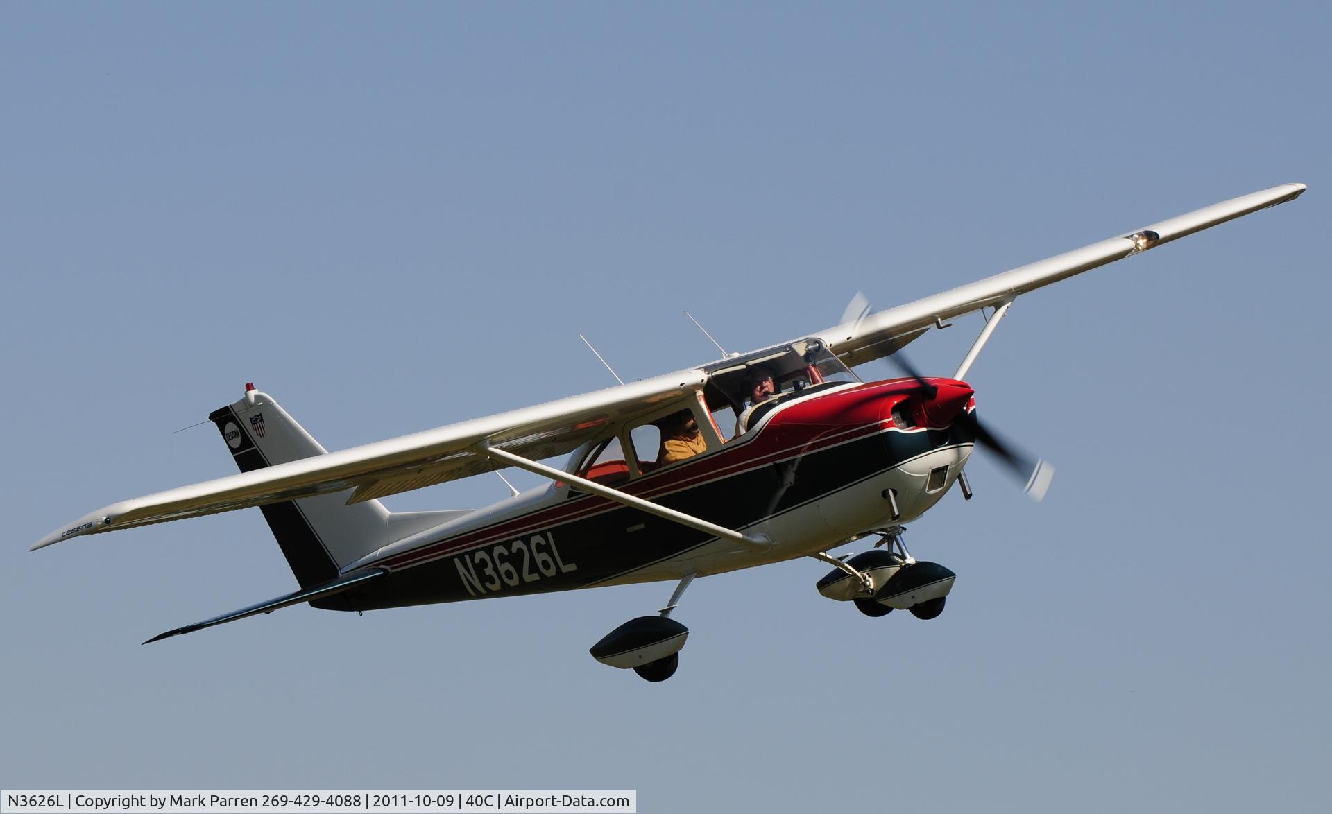 N3626L, 1965 Cessna 172G C/N 17253795, WWII Fly-in, Watervliet, MI