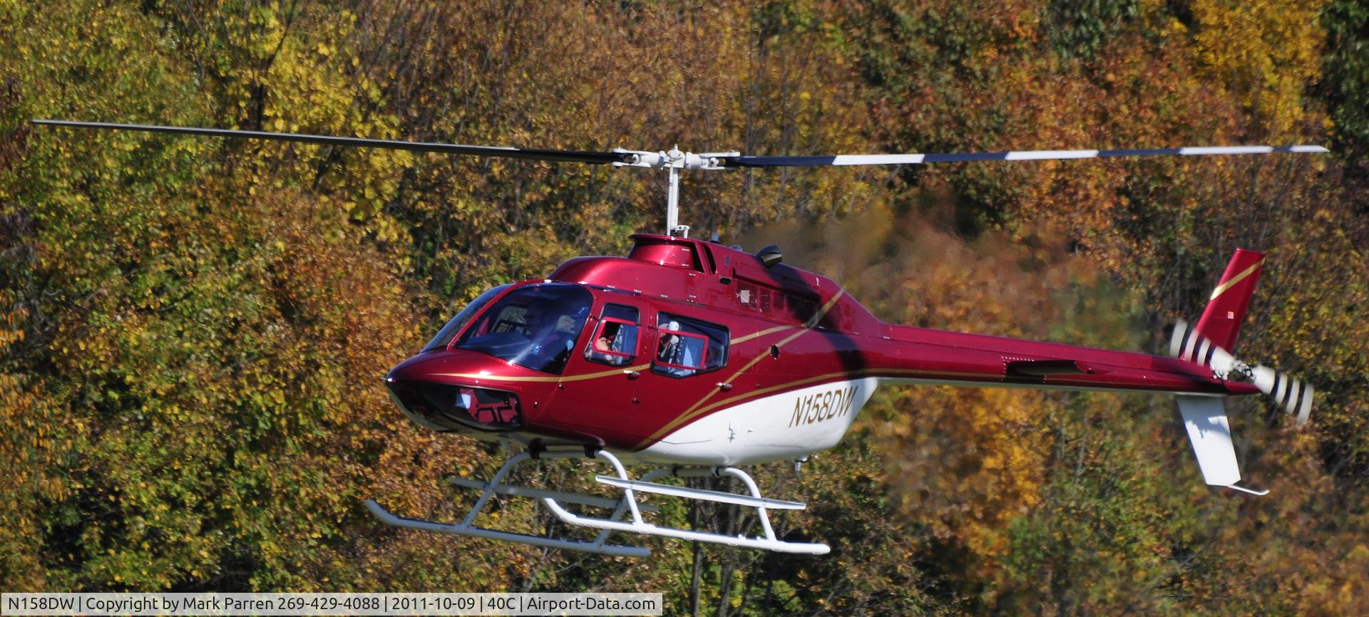 N158DW, Bell OH-58A C/N 72-21365, Watervliet, MI