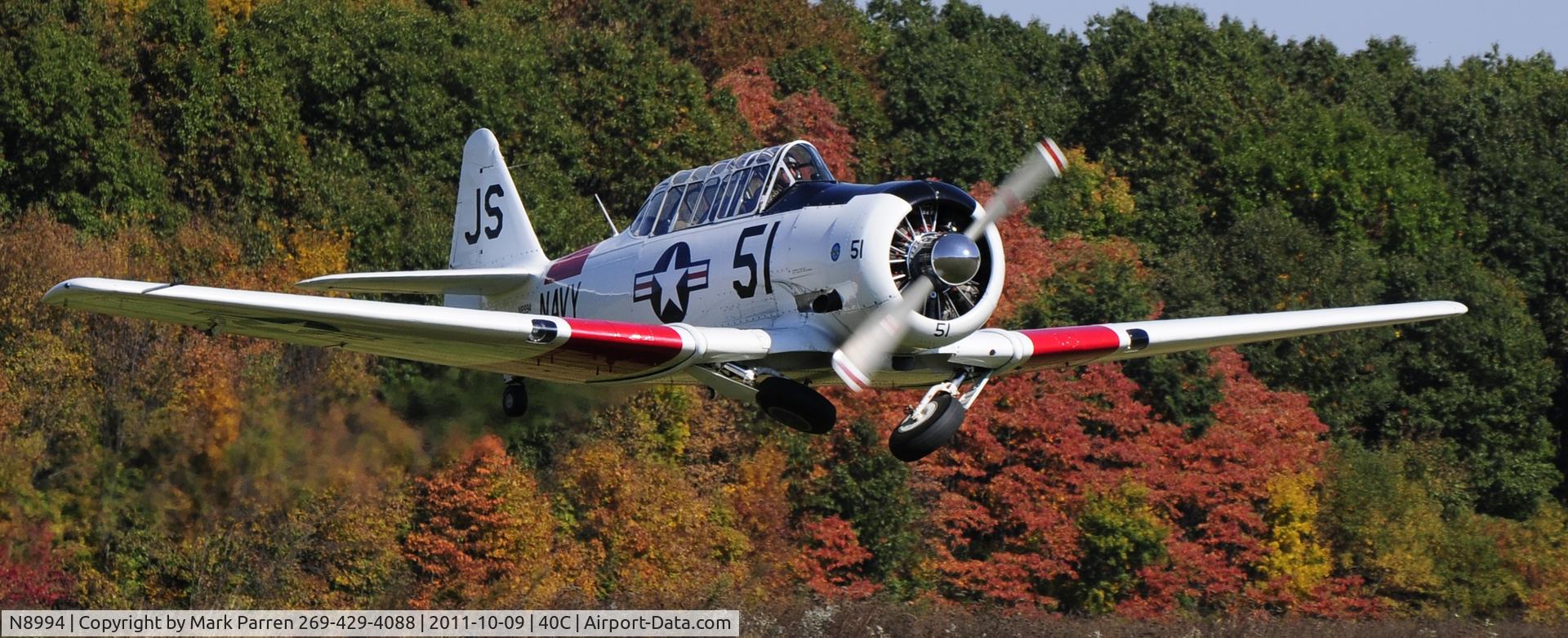 N8994, 1943 Noorduyn AT-16 Harvard II C/N 66-2814, WWII Fly-in