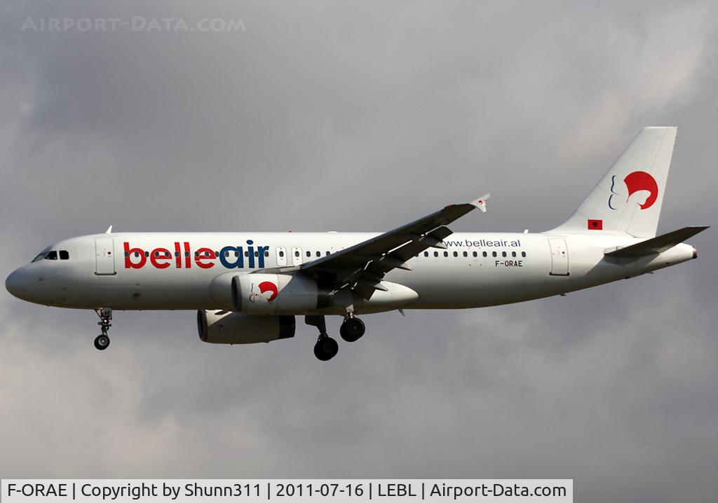 F-ORAE, 1995 Airbus A320-233 C/N 561, Landing rwy 25R