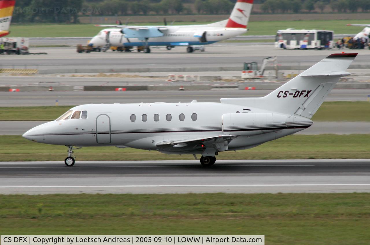 CS-DFX, 2004 Raytheon Hawker 800XP C/N 258656, next Bizz Travel