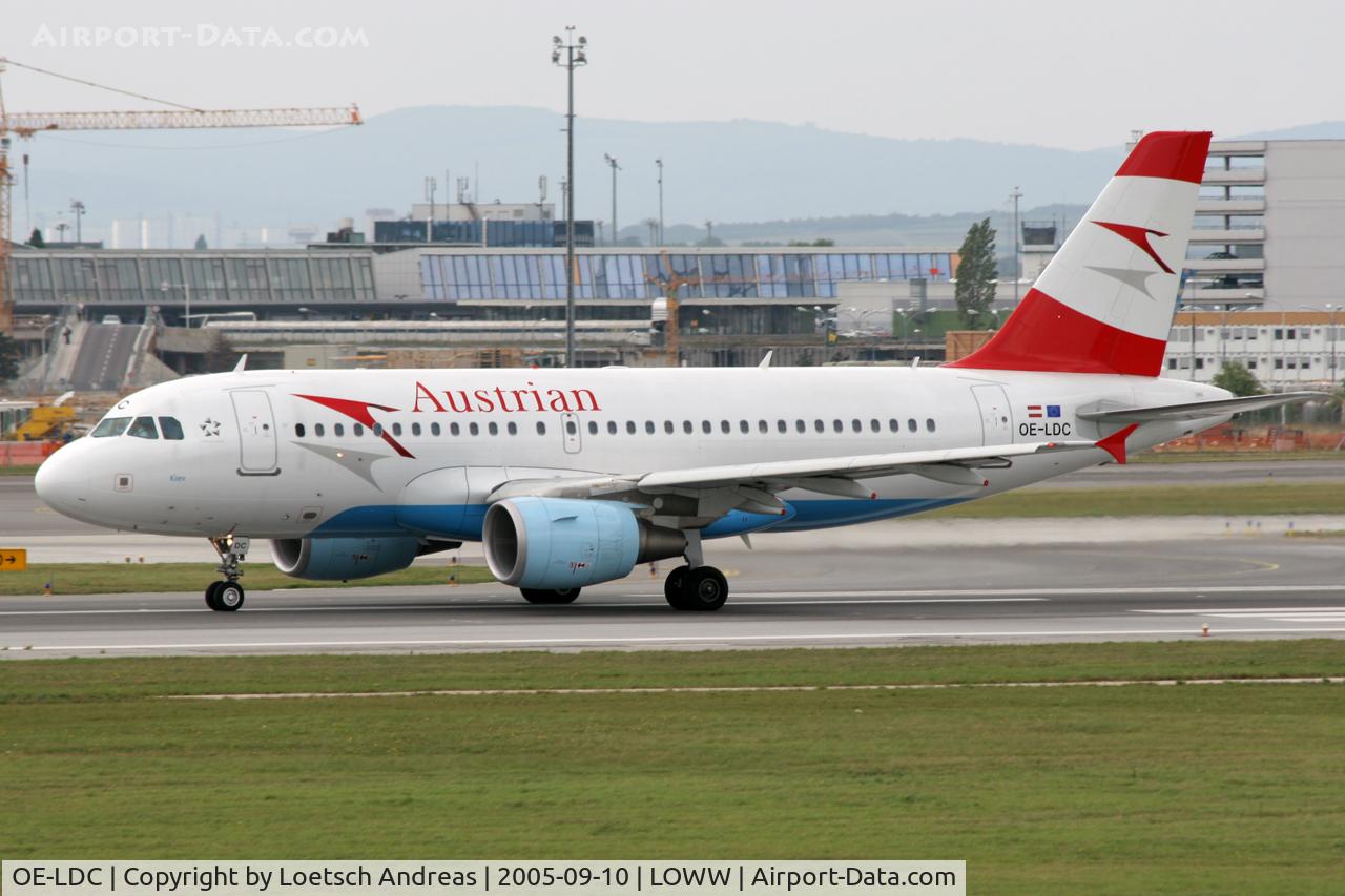 OE-LDC, 2004 Airbus A319-112 C/N 2262, Austrian