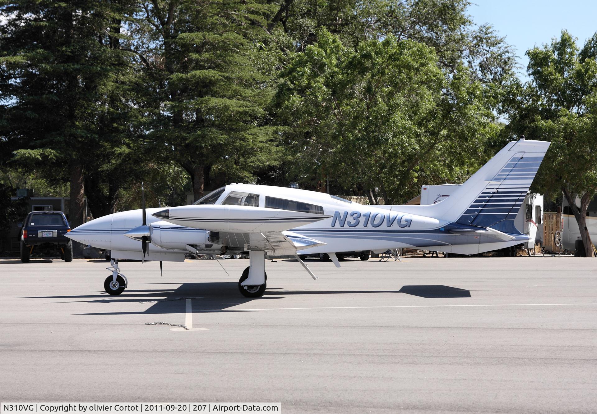 N310VG, 1977 Cessna T310R C/N 310R-0990, Independence fire attack base