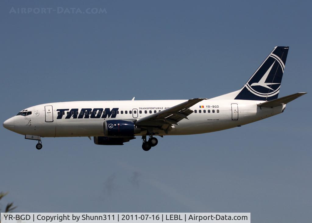 YR-BGD, 1994 Boeing 737-38J C/N 27182/2663, Landing rwy 25R