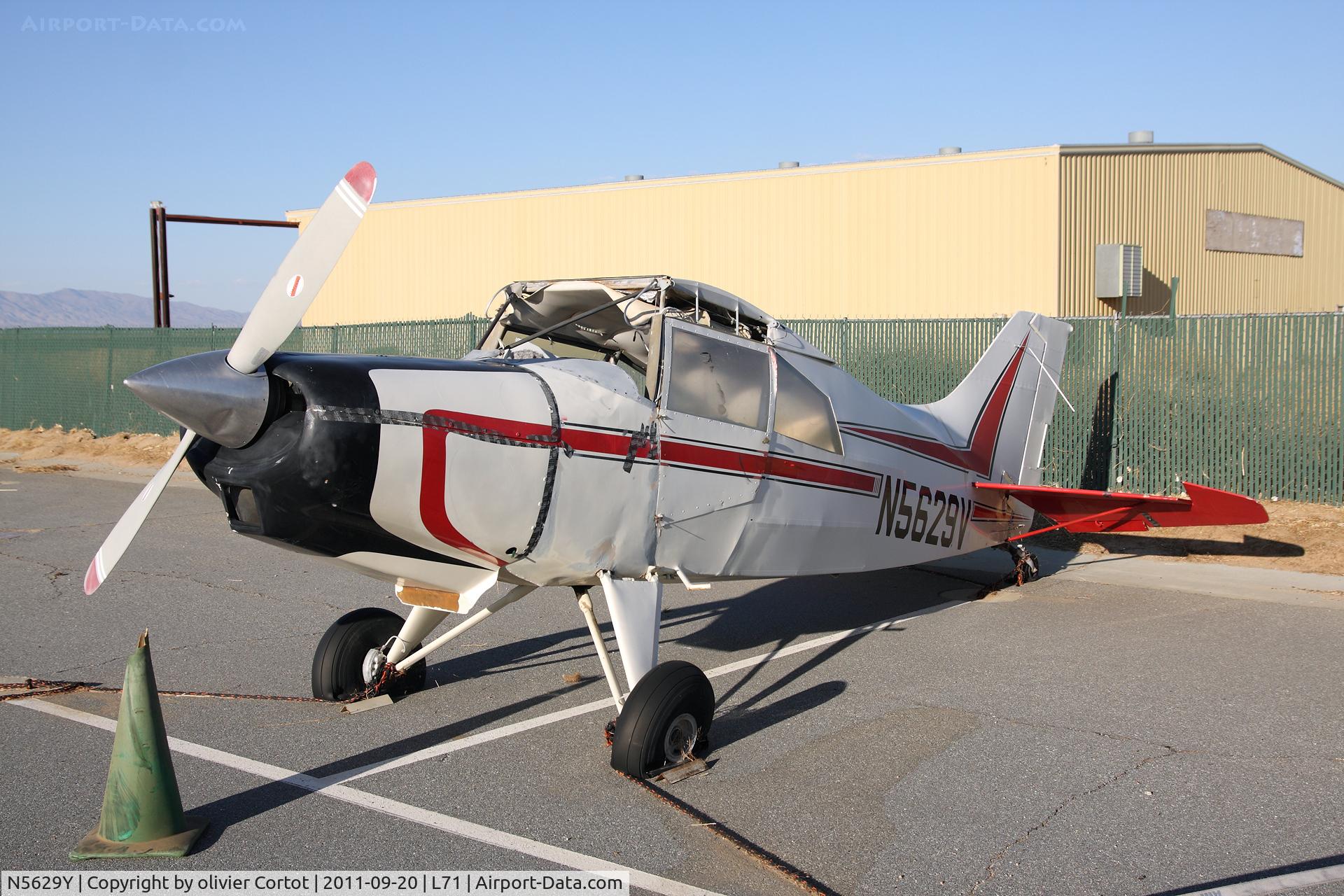 N5629Y, 1964 Piper PA-23-250 C/N 27-2741, a little accident ?