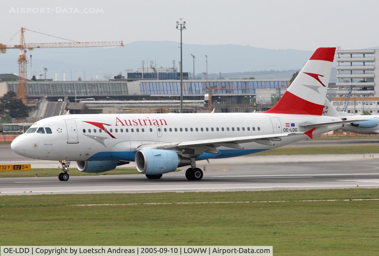 OE-LDD, 2005 Airbus A319-112 C/N 2416, Airbus