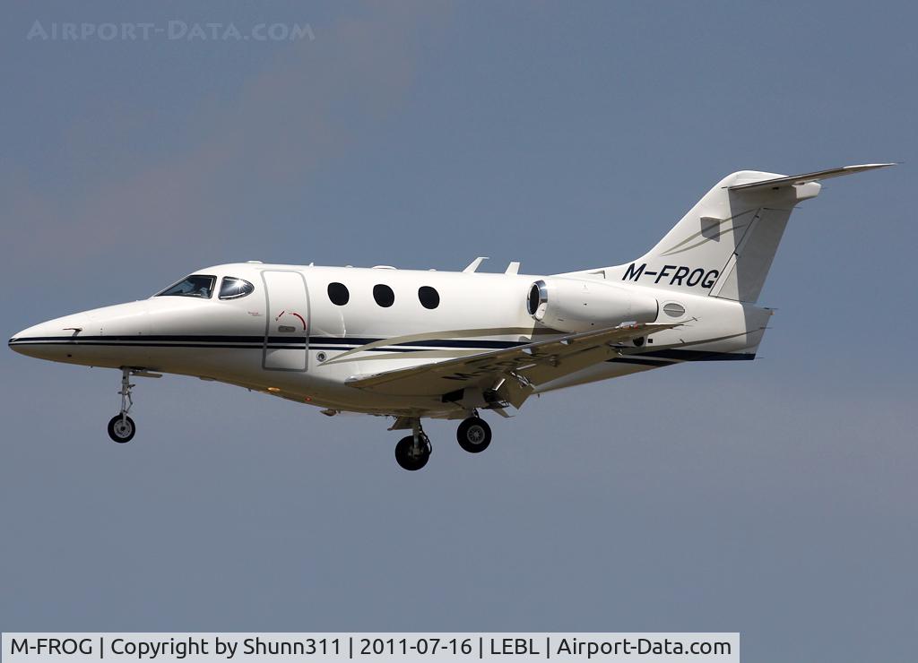 M-FROG, 2006 Raytheon 390 Premier 1A C/N RB-165, Landing rwy 25R