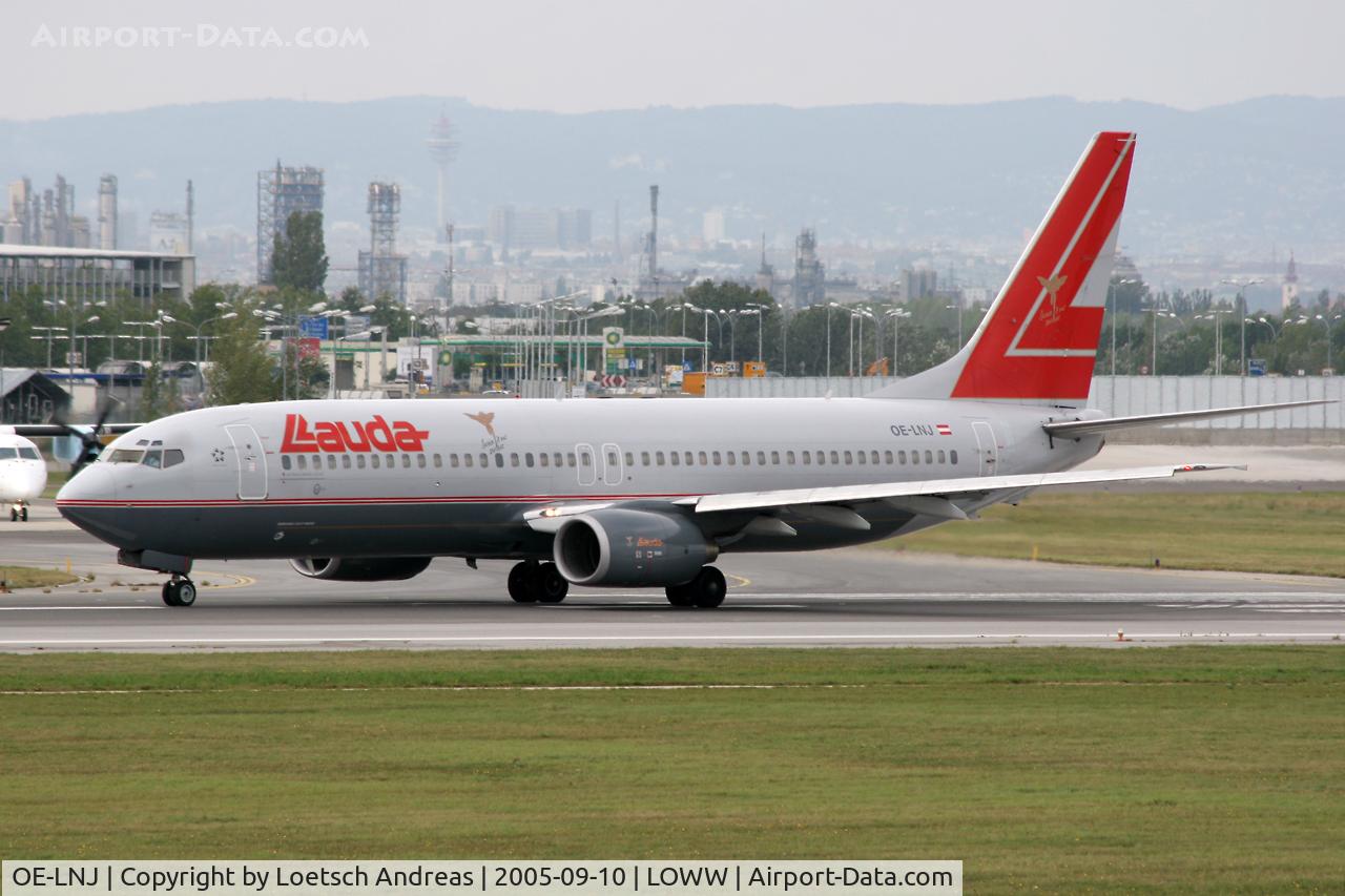 OE-LNJ, 1998 Boeing 737-8Z9 C/N 28177, Lauda Air