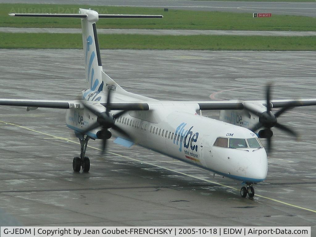 G-JEDM, 2003 De Havilland Canada DHC-8-402Q Dash 8 C/N 4077, FLYBE