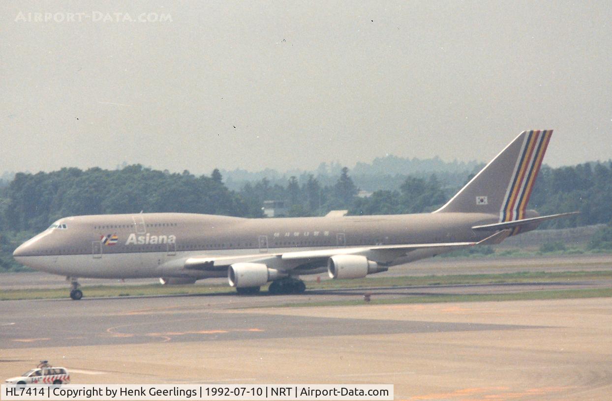 HL7414, 1991 Boeing 747-48EM(BDSF) C/N 25452, Asiana