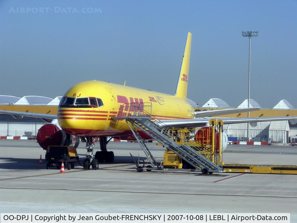 OO-DPJ, 1986 Boeing 757-236/SF C/N 23493, FORMULA ONE