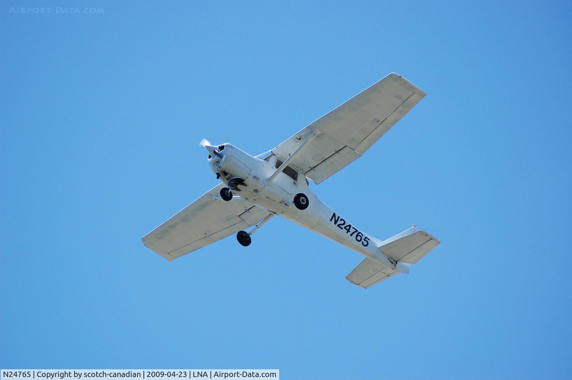 N24765, 1977 Cessna 152 C/N 15280363, 1977 Cessna 152 N24765 at Palm Beach County Park Airport, Lantana, FL