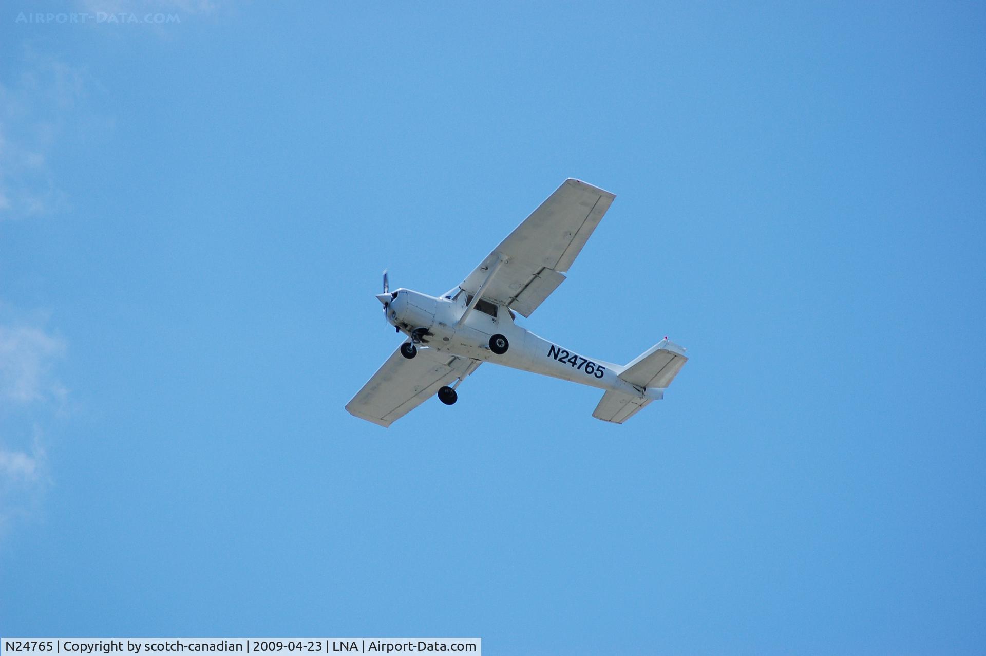 N24765, 1977 Cessna 152 C/N 15280363, 1977 Cessna 152 N24765 at Palm Beach County Park Airport, Lantana, FL