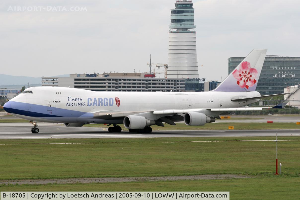 B-18705, 2001 Boeing 747-409F/SCD C/N 30762, China Airlines