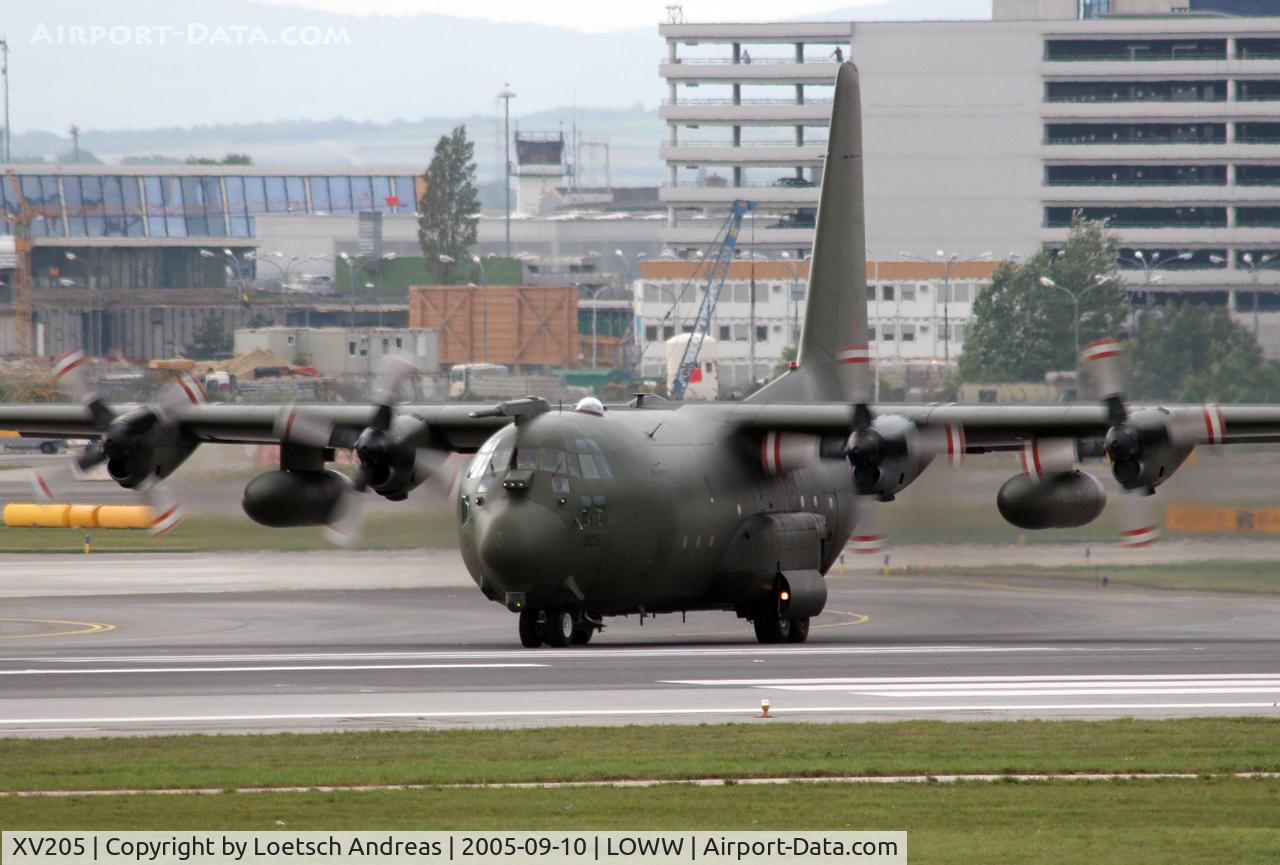 XV205, Lockheed C-130K Hercules C.3 C/N 382-4230, Royal British Air Force
