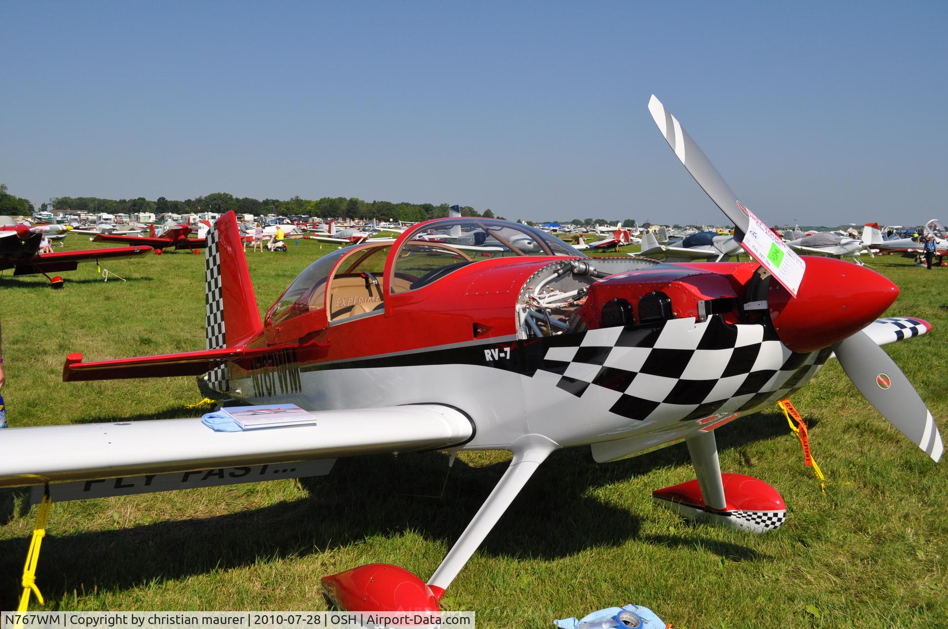 N767WM, Vans RV-7 C/N 71293, rv-7