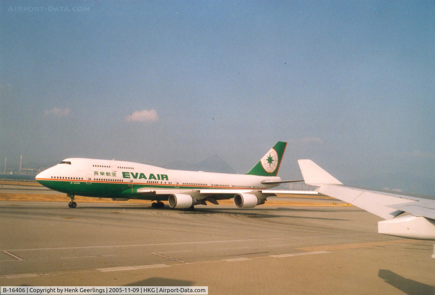 B-16406, 1994 Boeing 747-45EM(BDSF) C/N 27898, Eva Air