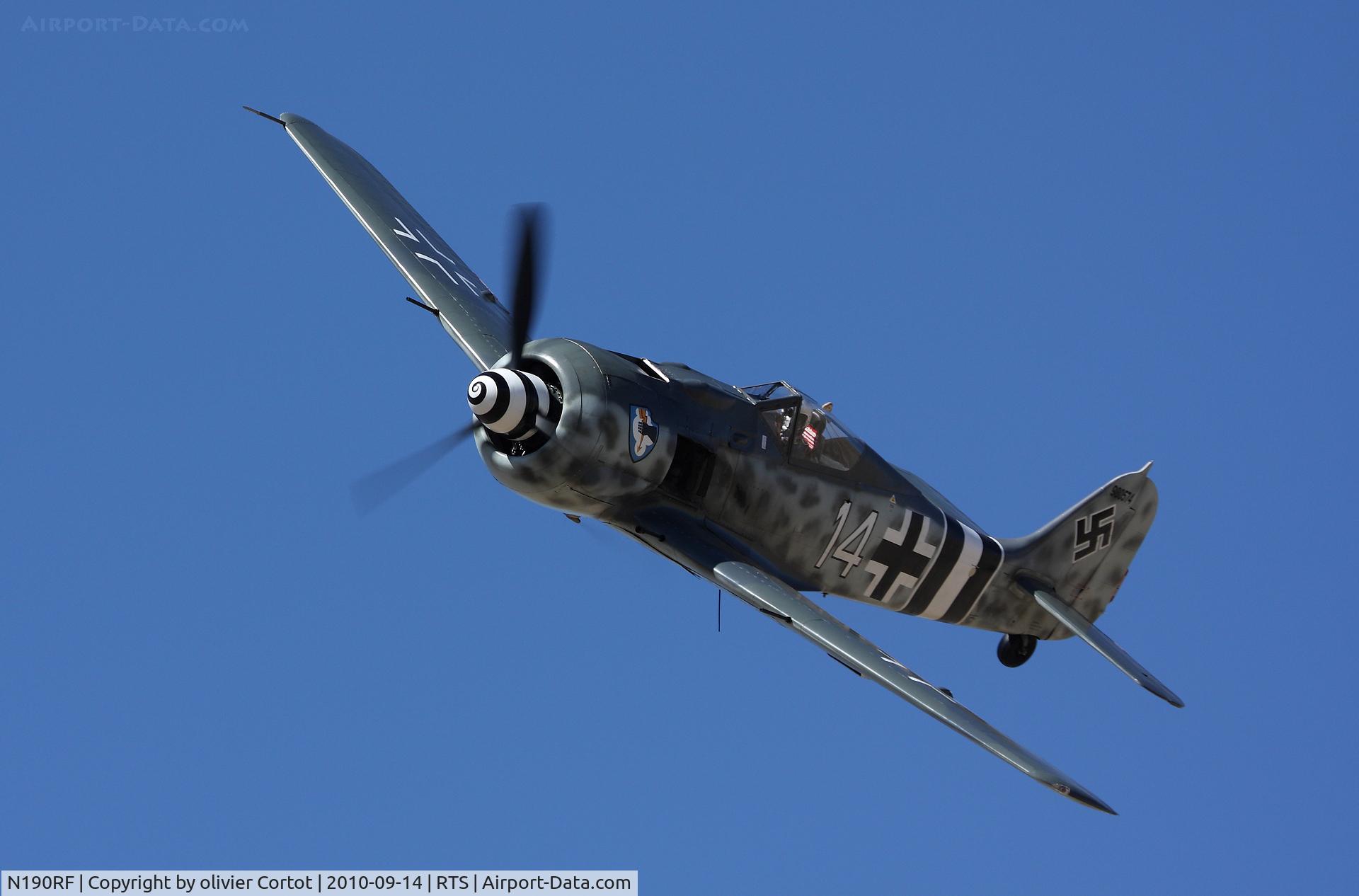 N190RF, Focke-Wulf Fw-190A-9 C/N 980 574, Racing at Reno