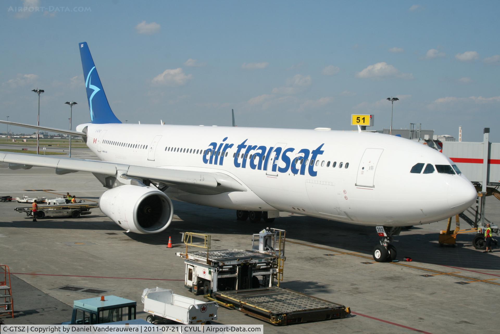 C-GTSZ, 2008 Airbus A330-243 C/N 971, At gate 51