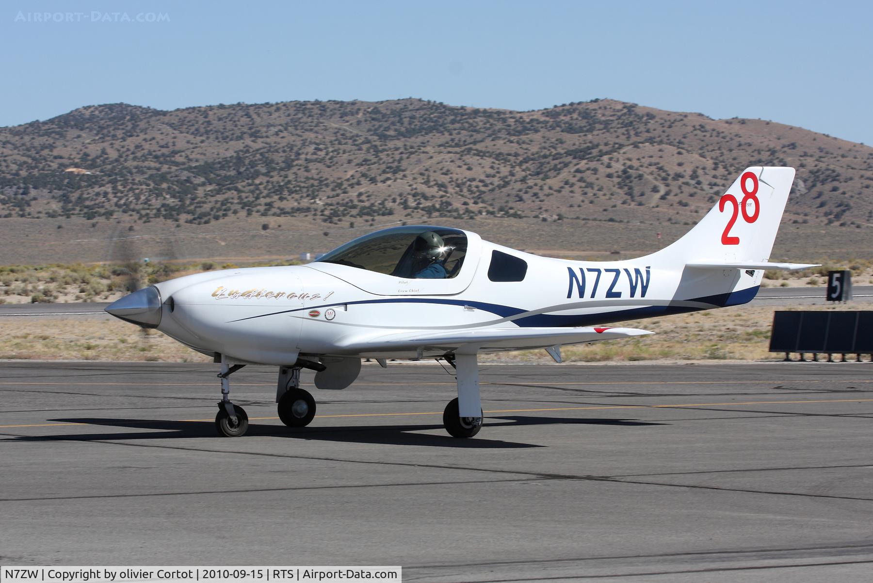 N7ZW, 2002 Lancair Legacy 2000 C/N L2K-119, Taxiing at Reno, going to race