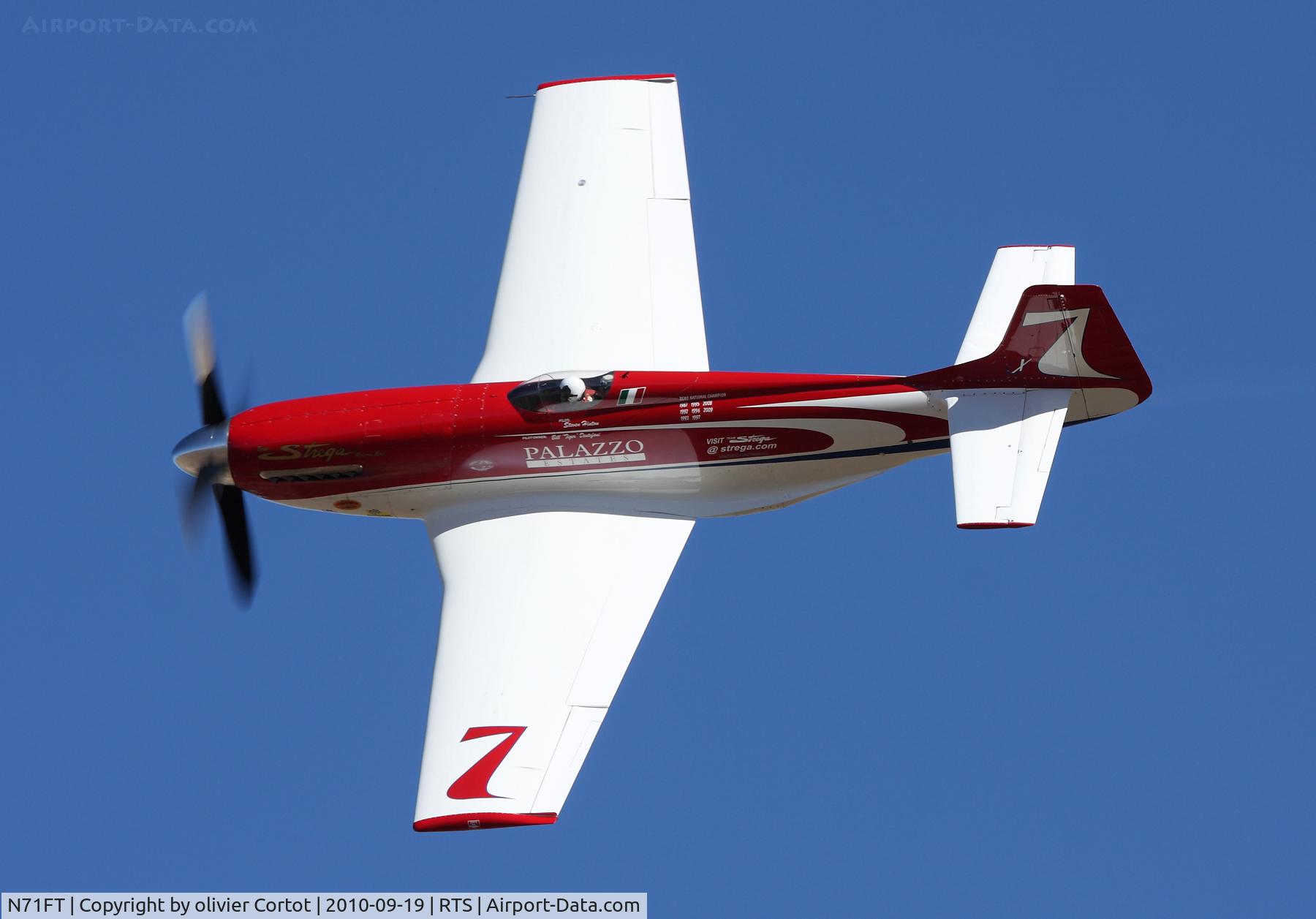 N71FT, 1944 North American P-51D Mustang C/N 00-30, too fast for my camera ! reno 2010