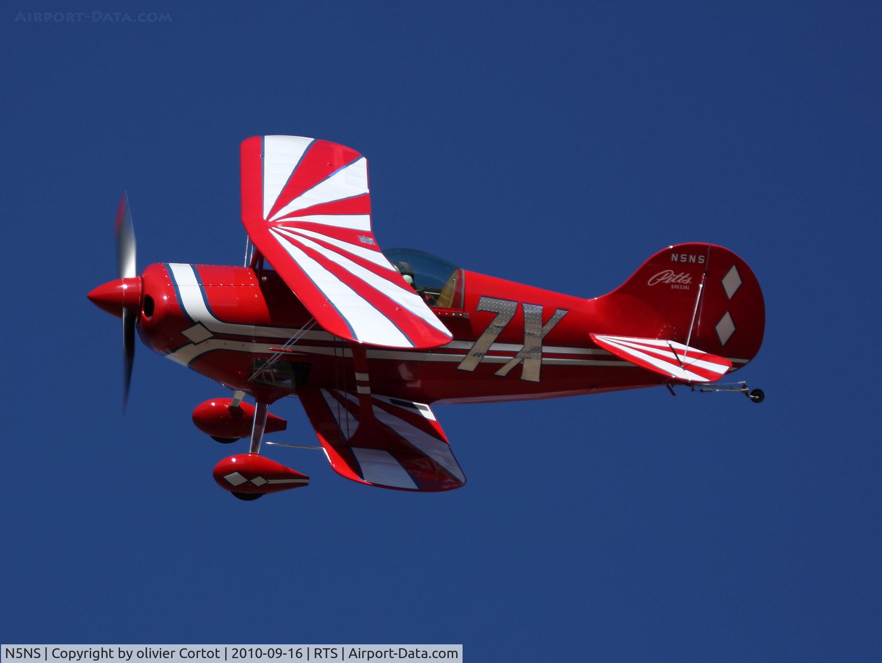 N5NS, 1995 Pitts S-1S Special C/N NEAL, racing at reno