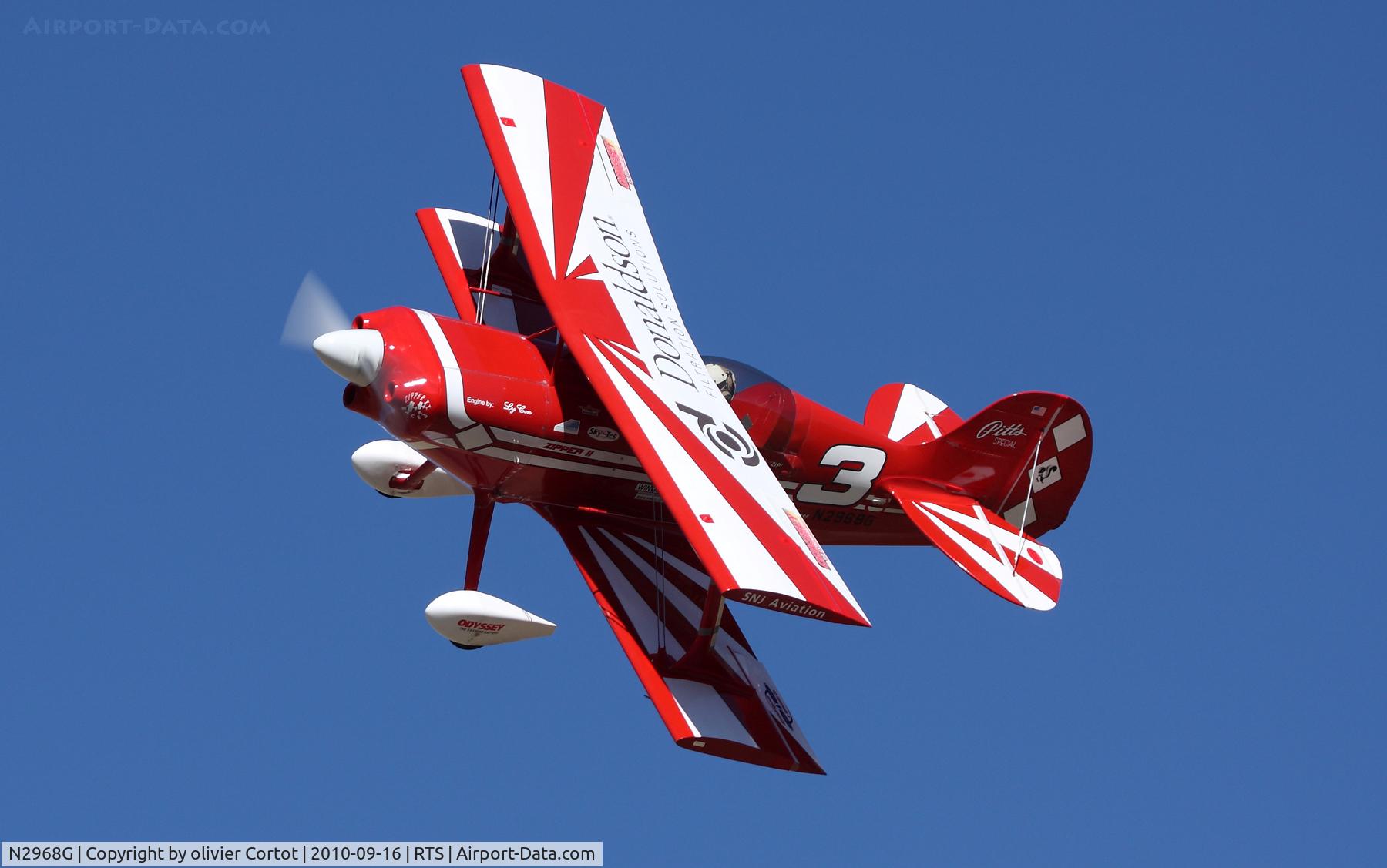 N2968G, 1966 Pitts S-LHN C/N 2902, Reno racer !