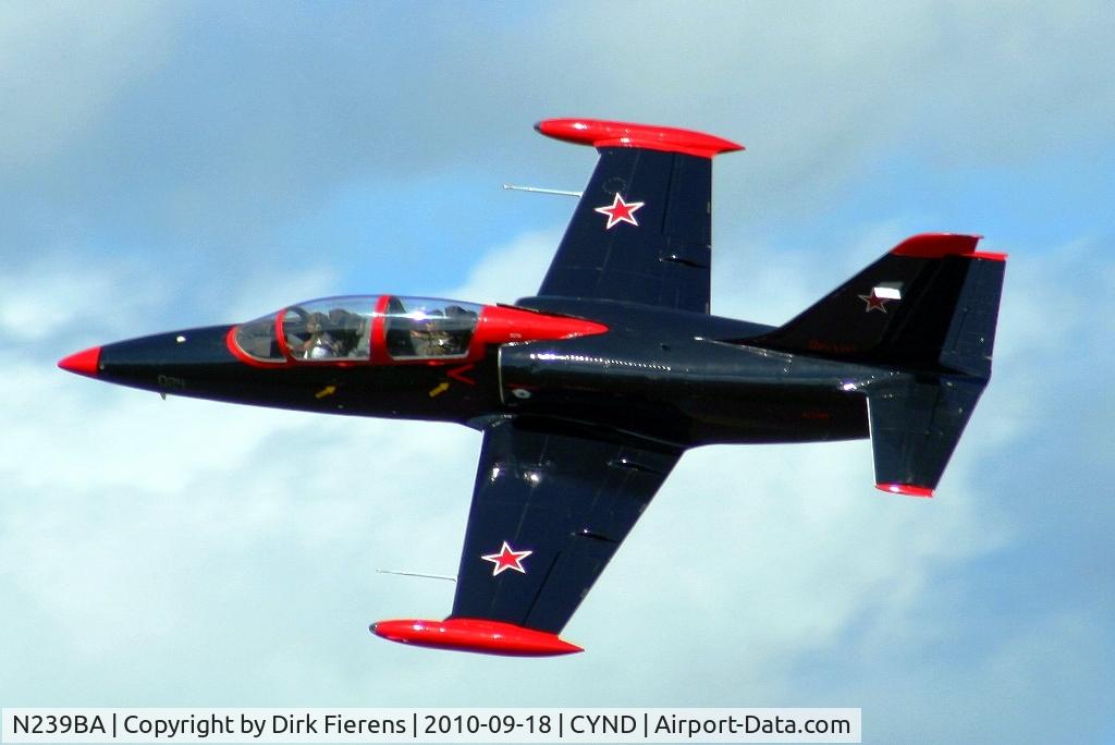 N239BA, Aero L-39 Albatros C/N 132119, A flying demonstration performance.