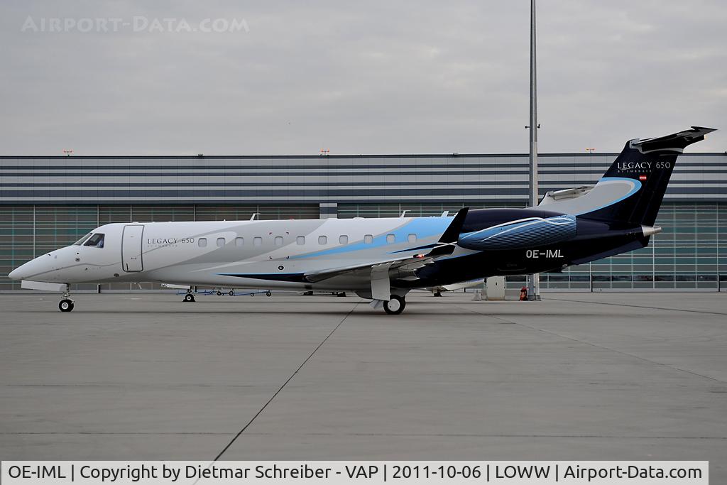 OE-IML, Embraer EMB-135BJ Legacy C/N 14501143, Embraer 135