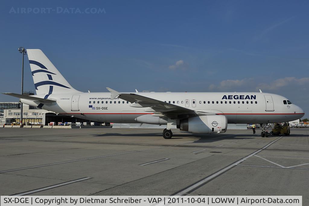 SX-DGE, 2009 Airbus A320-232 C/N 3990, Aegean Airbus 320