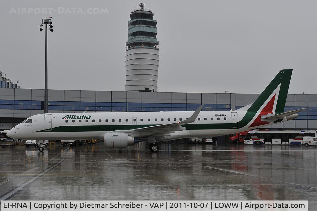 EI-RNA, 2011 Embraer 190LR (ERJ-190-100LR) C/N 19000470, Alitalia Embraer 190
