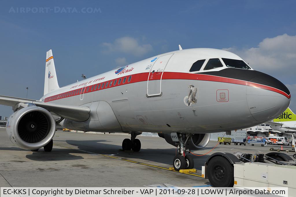 EC-KKS, 2007 Airbus A319-111 C/N 3320, Iberia Airbus 319