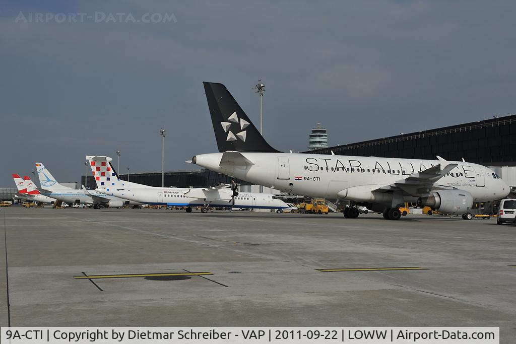 9A-CTI, 1999 Airbus A319-112 C/N 1029, Croatia Airlines Airbus 319