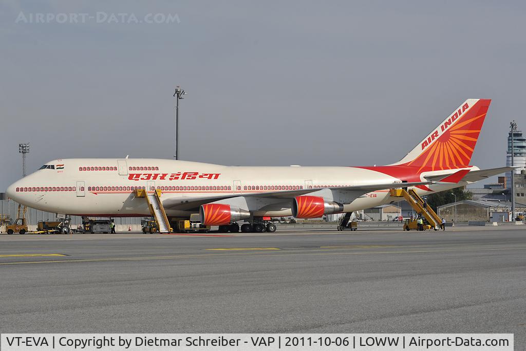 VT-EVA, 1996 Boeing 747-437 C/N 28094, Air India Boeinjg 747-400