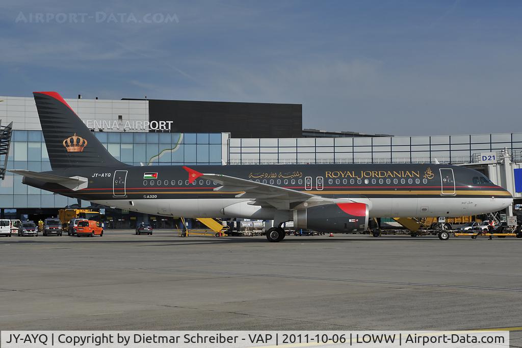 JY-AYQ, 2011 Airbus A320-232 C/N 4670, Royal Jordanian Airbus 320