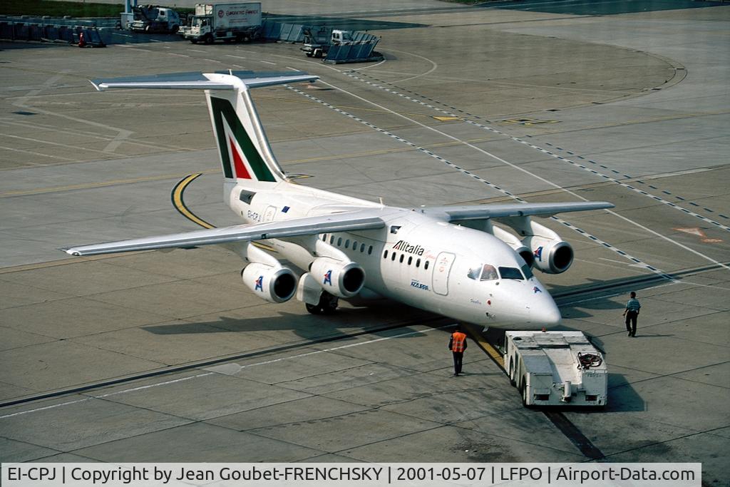 EI-CPJ, 1994 British Aerospace Avro 146-RJ70 C/N E1258, ALITALIA AZZURA