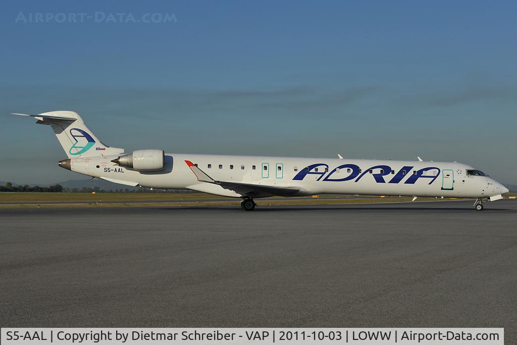 S5-AAL, 2007 Bombardier CRJ-900LR (CL-600-2D24) C/N 15129, Adria CRJ900