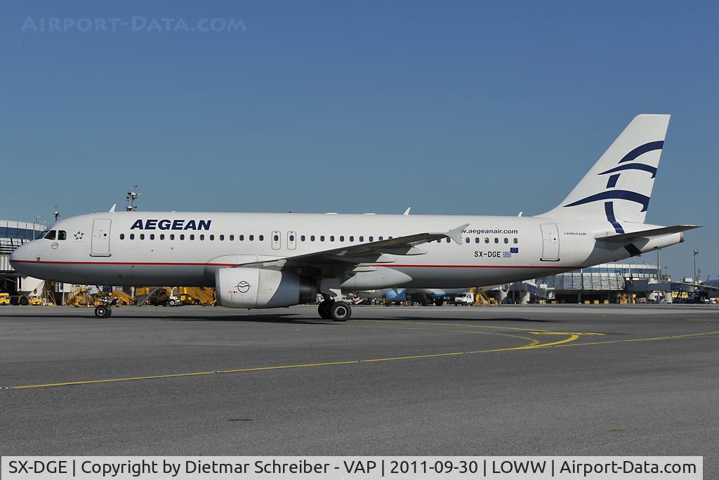 SX-DGE, 2009 Airbus A320-232 C/N 3990, Aegean Airbus 320
