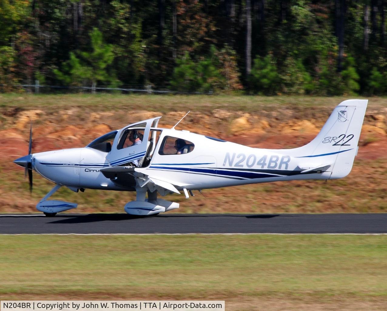 N204BR, 2002 Cirrus SR22 C/N 0248, TTA Open House - Oct. 8, 2011