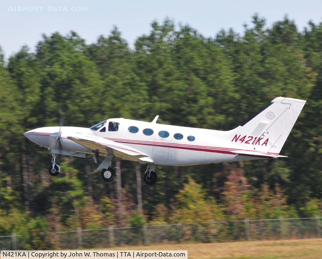 N421KA, 1978 Cessna 421C Golden Eagle C/N 421C0502, TTA Open House - Oct. 8, 2011