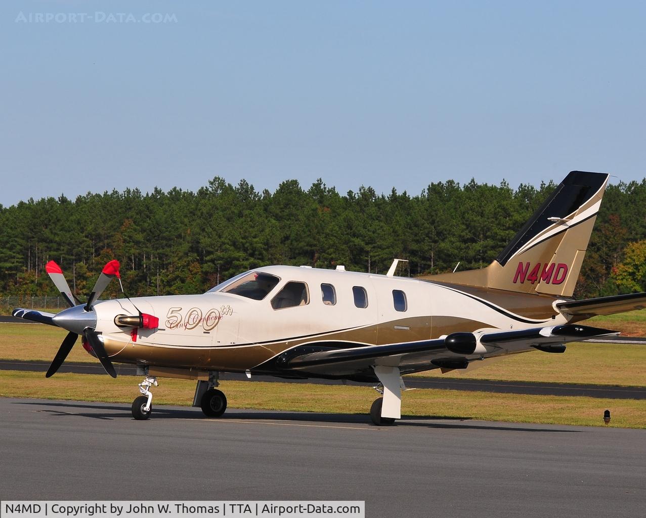 N4MD, 2009 Socata TBM-700 C/N 500, TTA Open House - Oct. 8, 2011