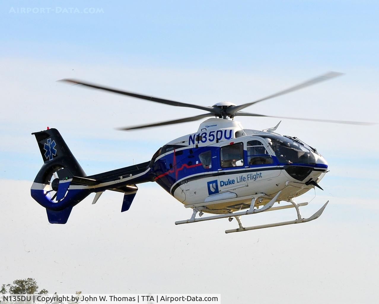 N135DU, 2007 Eurocopter EC-135T-2+ C/N 0554, TTA Open House - Oct. 8, 2011