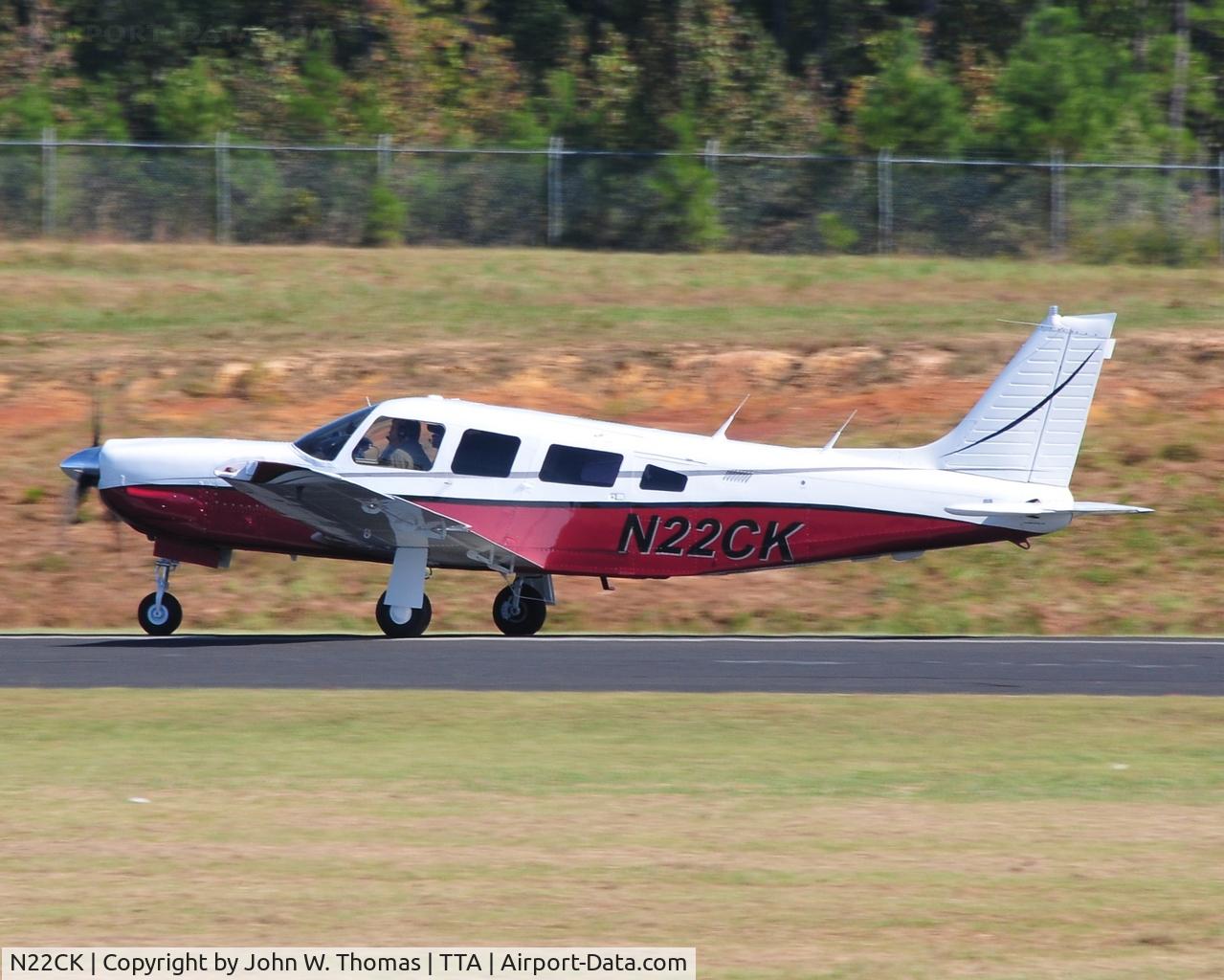 N22CK, 1982 Piper PA-32R-301 Saratoga SP C/N 32R-8213048, TTA Open House - Oct. 8, 2011