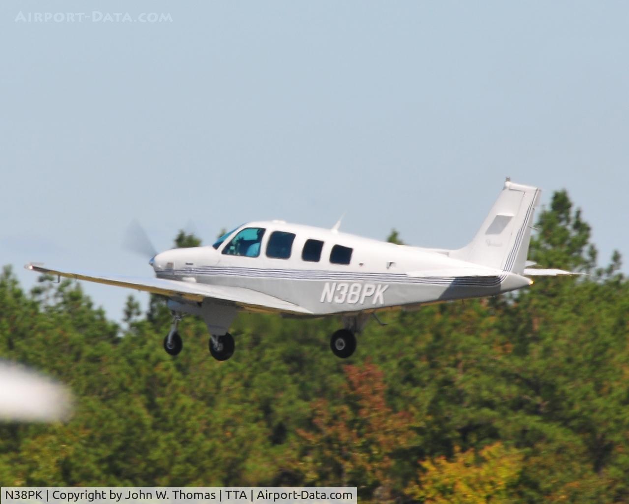 N38PK, 1987 Beech B36TC Bonanza C/N EA-467, TTA Open House - Oct. 8, 2011